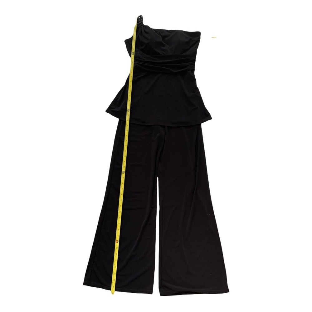 White House Black Market black jeweled jumpsuit 2 - Picture 6 of 10